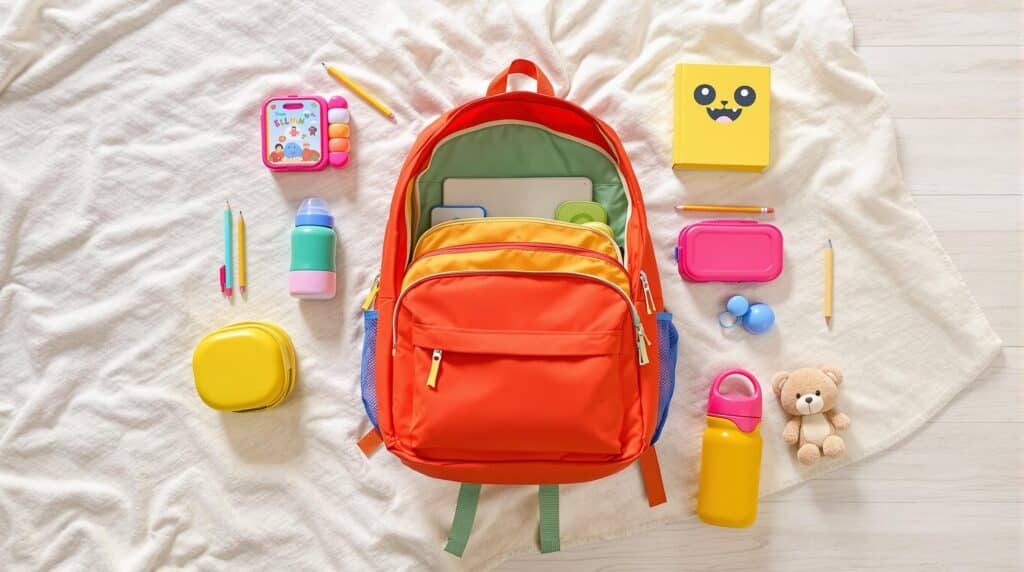Que mettre dans le cartable pour une journée d'école 
