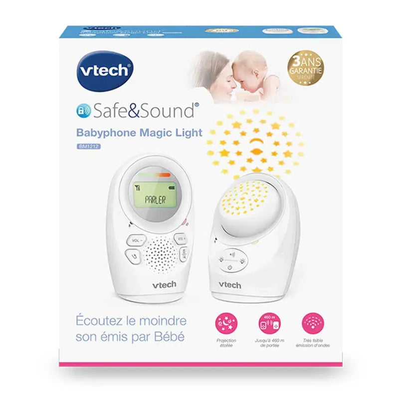 Vtech Magic Light Audio Baby Monitor BM1212