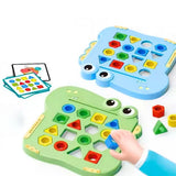 Jeu Montessori d’Association de Formes Dinosaure - 3A+