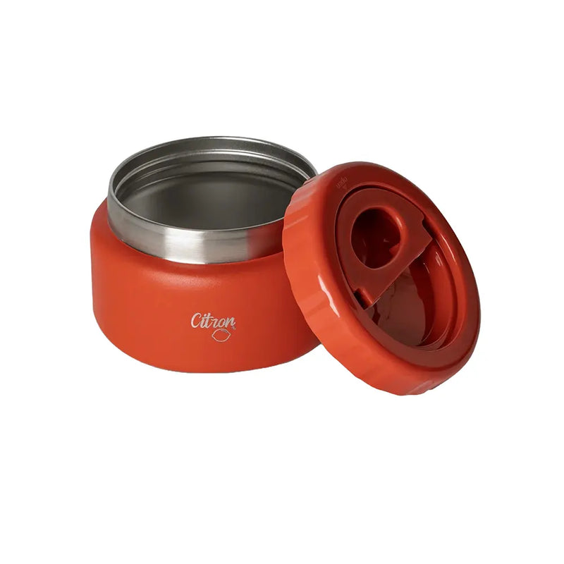 Citron Stainless Steel Food Jar 250ml - Brick