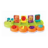 Infantino Oruga Interactiva con Sonido y Luz – 10M+