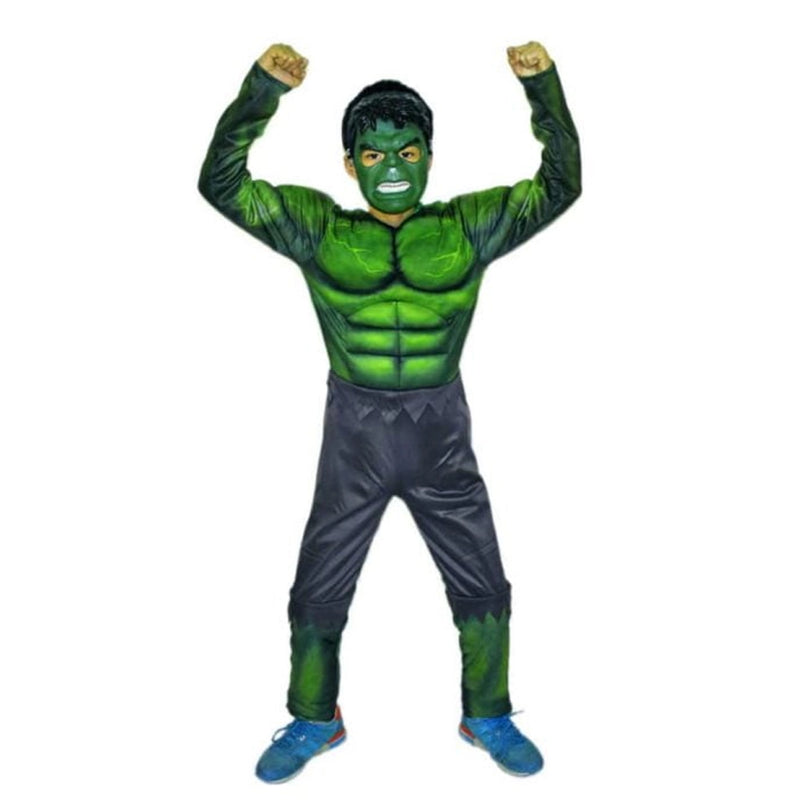 Disfraz de Superhéroe Hulk Musculoso
