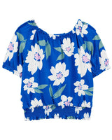 Haut Smocké Fleuri Carter's - Bleu