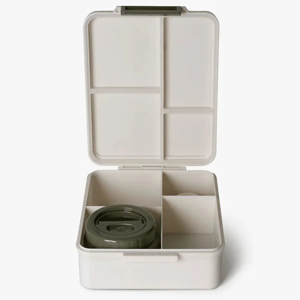 Citron Grande Lunchbox avec Pot Alimentaire Isotherme - Dino Vert
