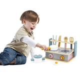 Viga Toys PolarB Cuisine & Grille en Bois 24M+