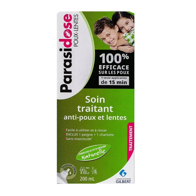 Parasidosis Gilbert Tratamiento Antipiojos y Liendres - 200ml