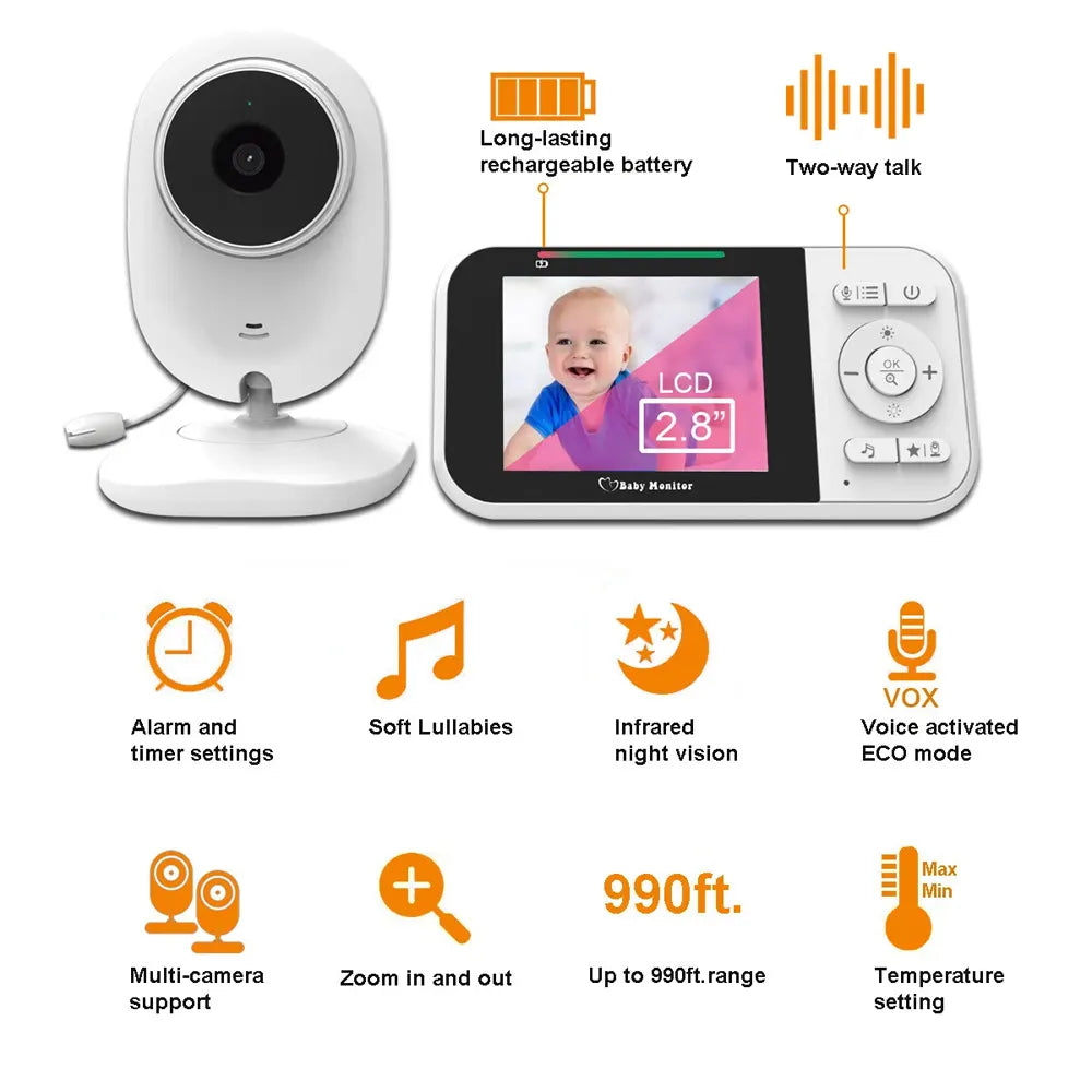 Babyphone Vidéo avec Caméra