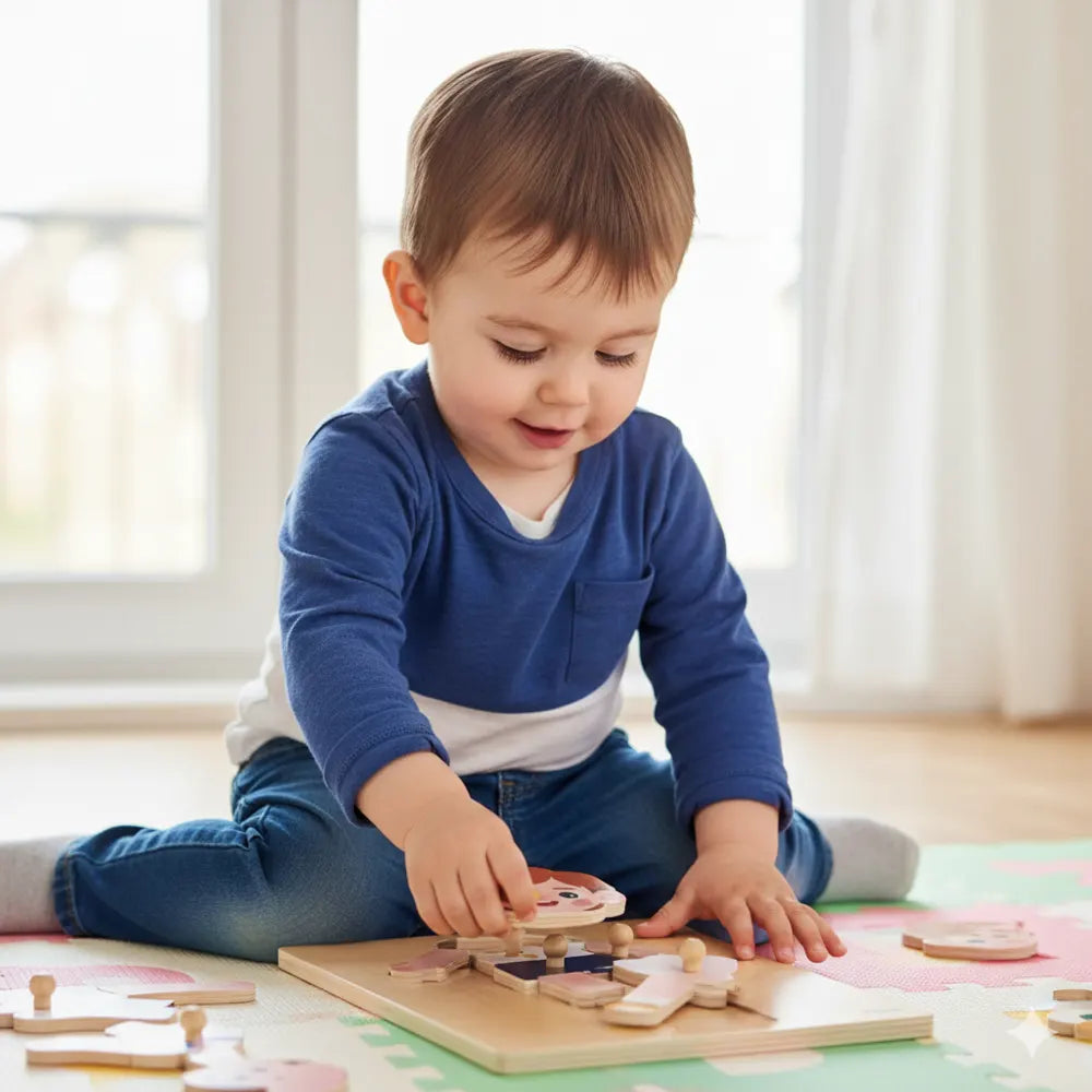 Viga Toys Body Parts Puzzle 18M+ - Boy