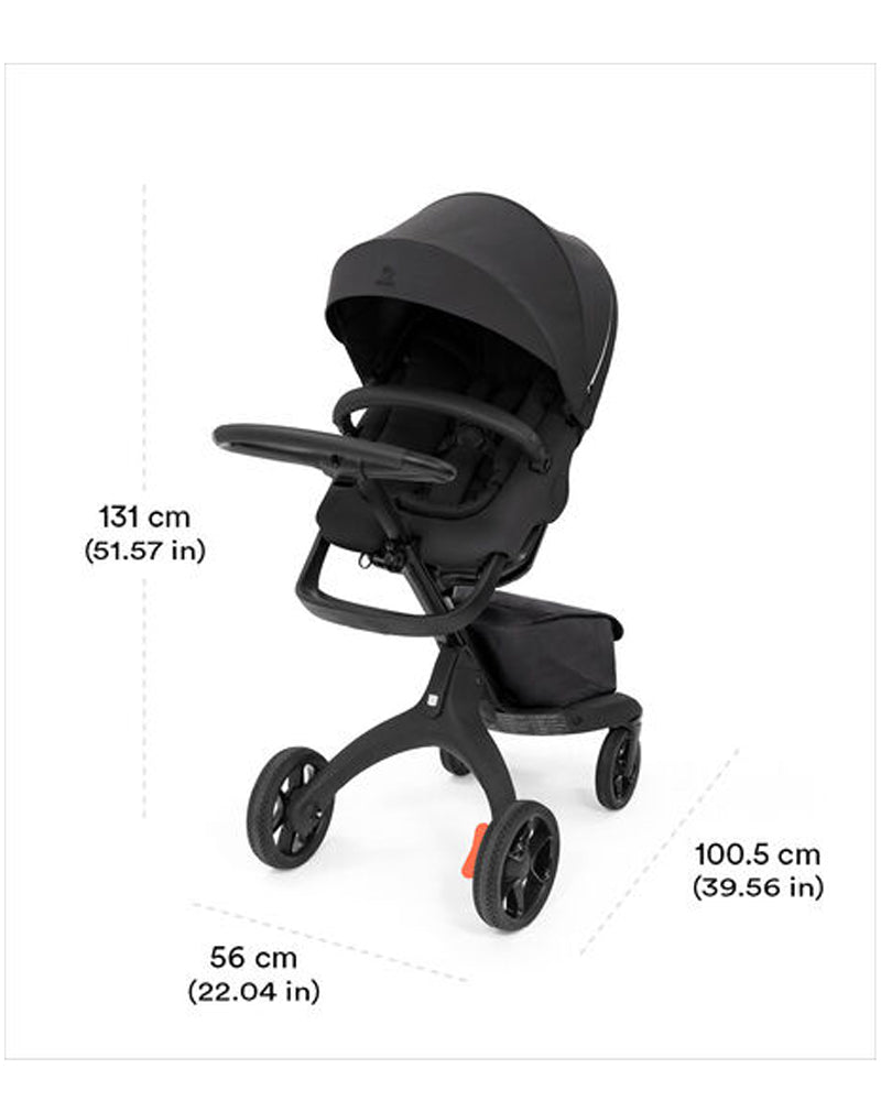 Stokke Poussette Pour Nouveau-né et Tout-petit - Noir Profond