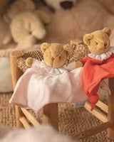 Trousselier Doudou Ours Triangle - Rose Poudré