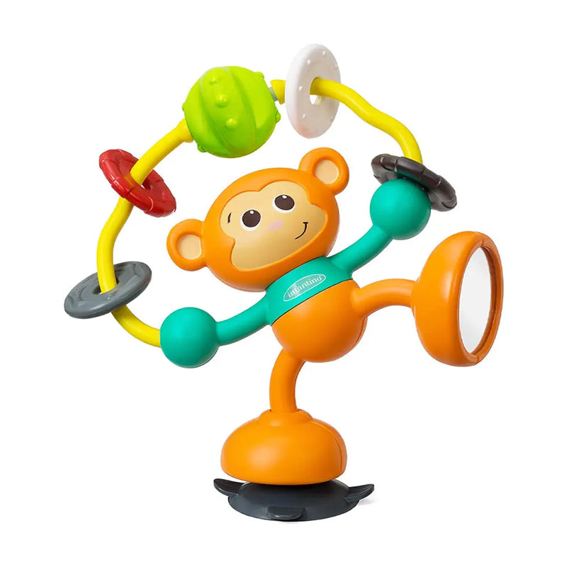 Infantino Juguete con Ventosa Mono - 6M+