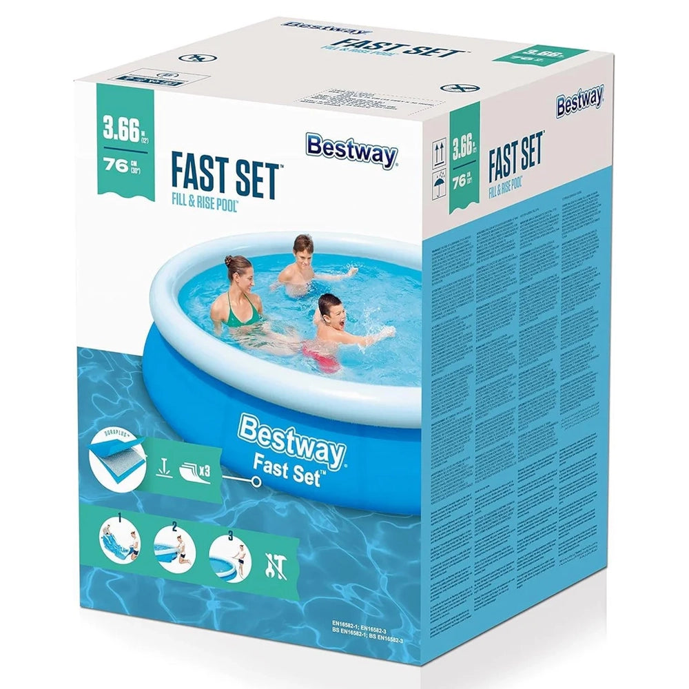 Bestway Round Above Ground Pool 366x76 cm