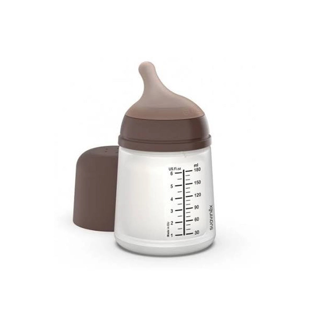 Suavinex Zero Zero Biberon Anti-Coliques 180ml à Débit A 0M+