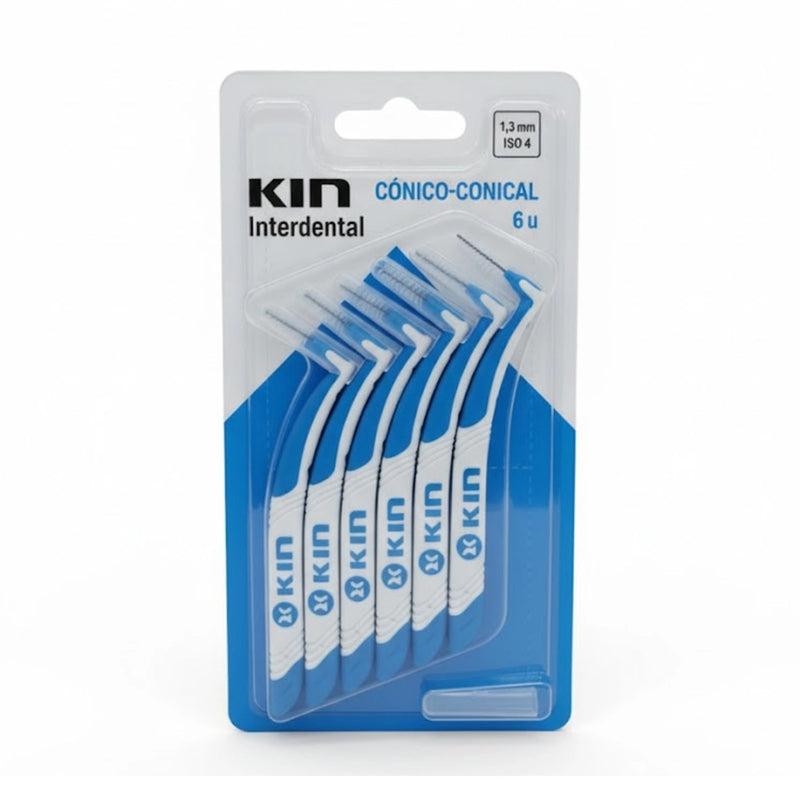 Kin Cepillo Interdental Cónico 6 unidades 1.3mm