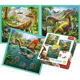 Trefl Puzzle 3en1 Dinosaures - 3A+