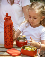 Mini Boîte à Goûter en Acier Inoxydable Citron - Brick