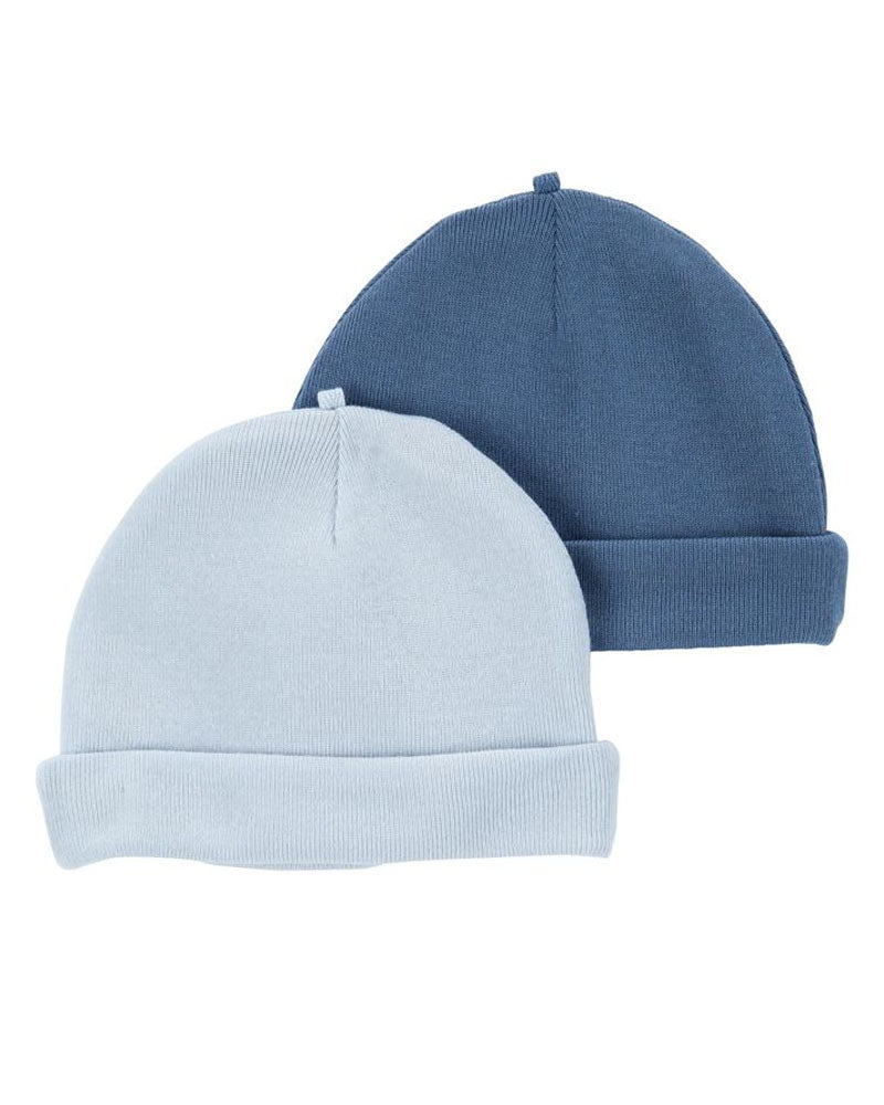 Pack de 2 gorros Carter's - Azul