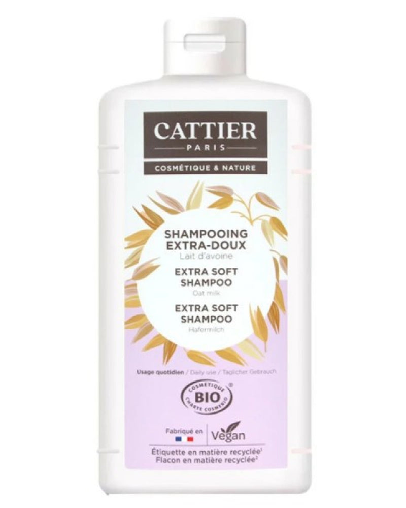 Cattier Extra-Gentle Shampoo Wheat Proteins - 1 Liter