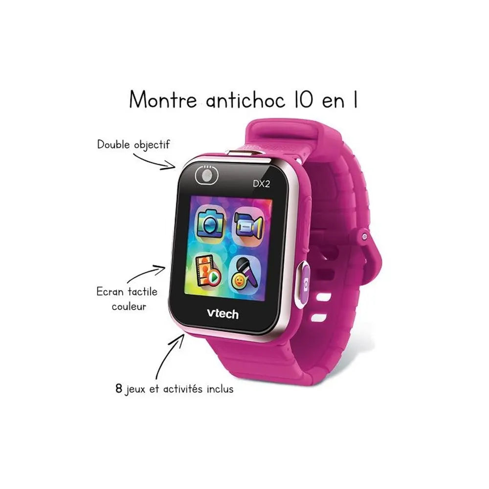 Reloj Inteligente Vtech Kidizoom Connected DX2 5-13A - Rosa