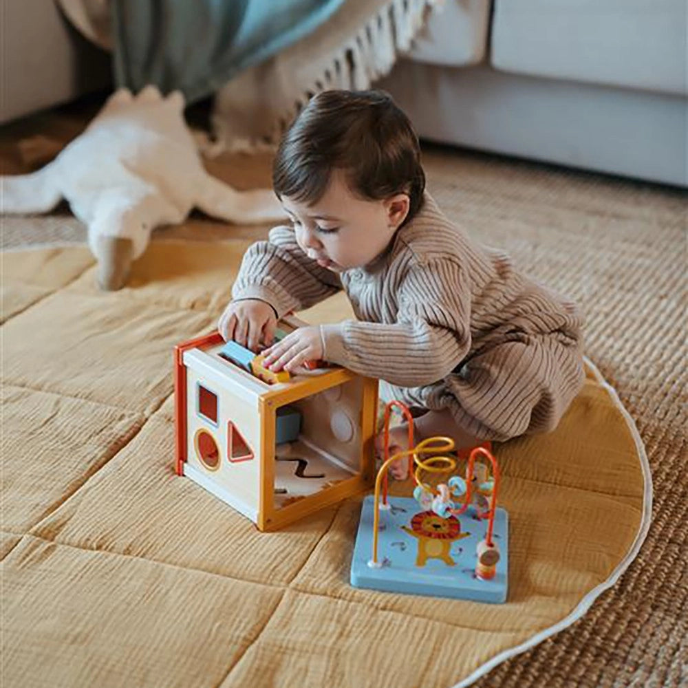 Eurekakids Cube d'Activités en Bois 12M+
