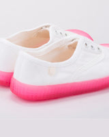 Baskets Berri Igor - Blanc & Rose Fushia