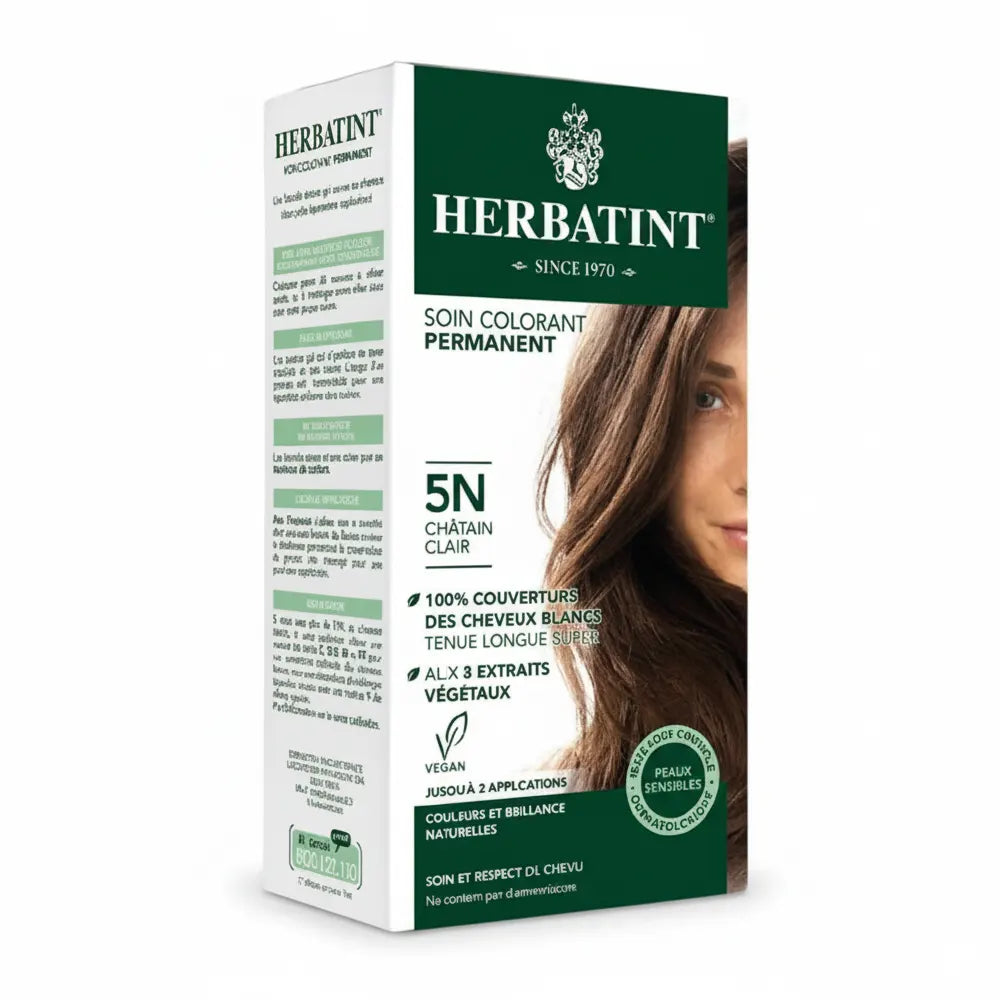 Herbatint Soin Colorant Permanent 5N Châtain Clair