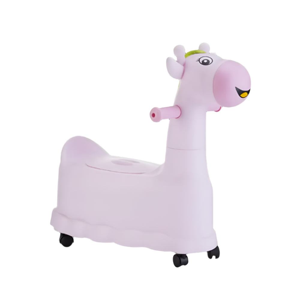 Pot d'Apprentissage avec Roulettes - Thème Girafe