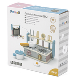Viga Toys PolarB Cuisine & Grille en Bois 24M+