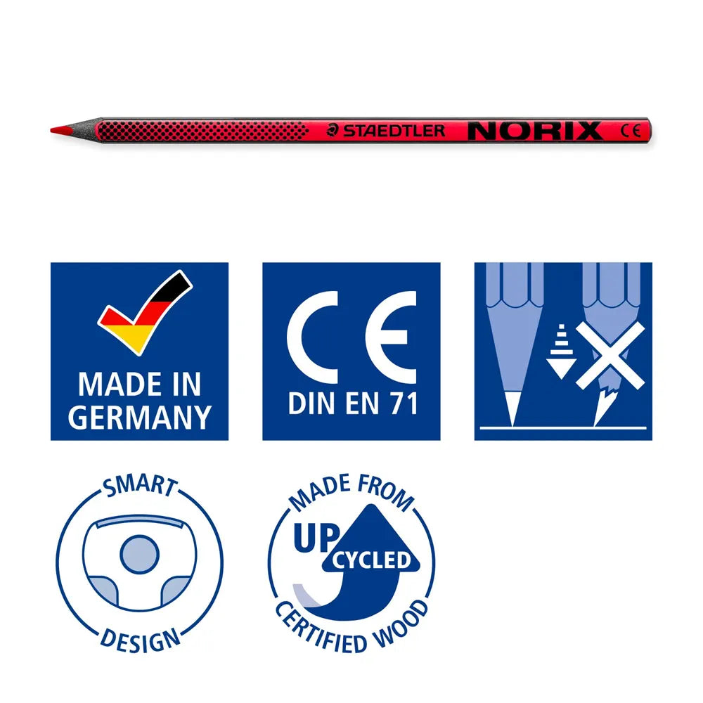 Staedtler Boîte de 12 Crayons de Couleur