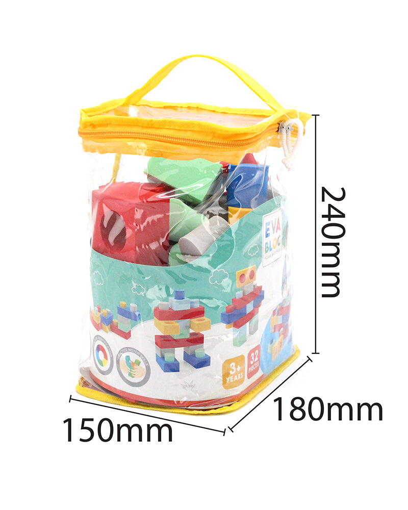Sunta Blocs de Mousse 32 Pièces 3A+