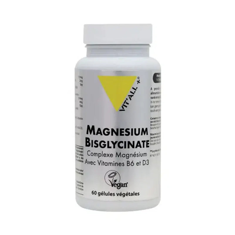 Vit'All+ Magnesium Bisglycinate - 60 Capsules