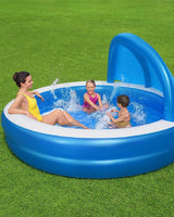 Bestway Piscine Gonflable Rond Bleu