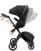 Stokke Poussette Pour Nouveau-né et Tout-petit - Noir Profond