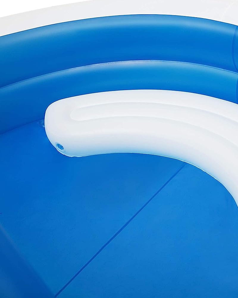 Bestway Piscine Gonflable Rond Bleu