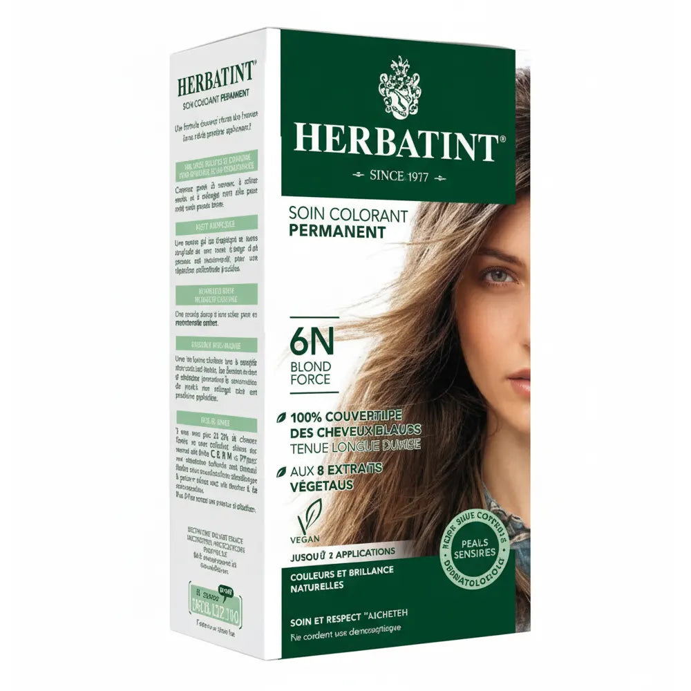 Herbatint Permanent Hair Color Gel 6N Dark Blonde