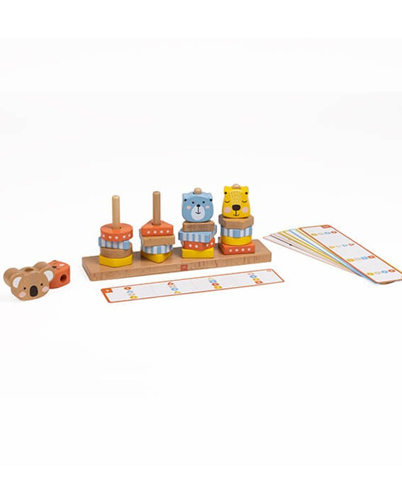 Eurekakids - Geo Stacking Animals Jungle 24M+