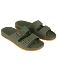 Sandalias perfumadas Cacatoès Brasilia Fluo - Caqui y Naranja