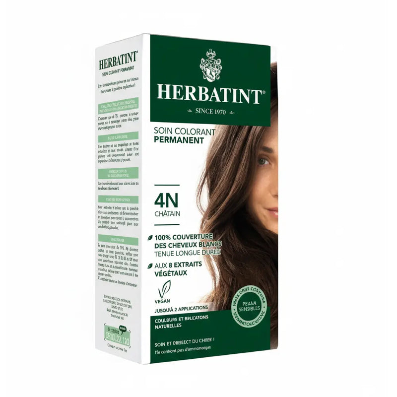 Herbatint Tinte Permanente 4N Castaño