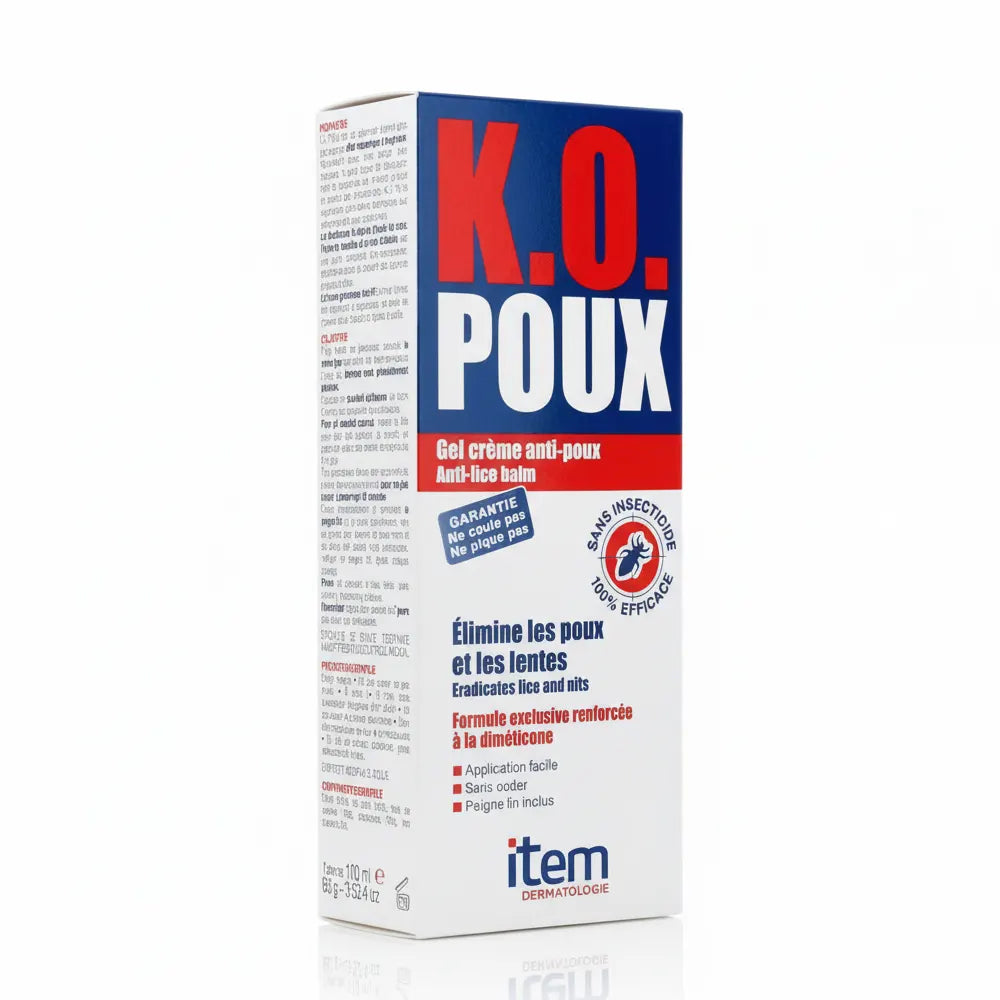 Item K.O – Gel Crème Anti-Poux 100 ml