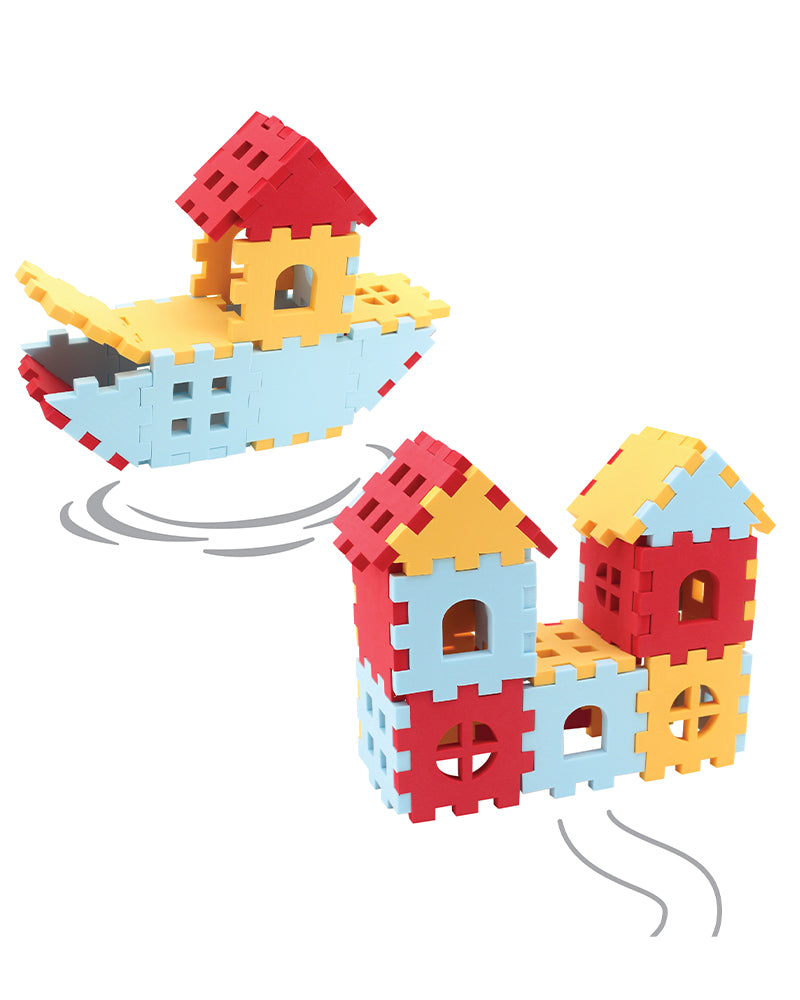 Sunta Blocs de Mousse Gaufre 36 Pièces 3A+