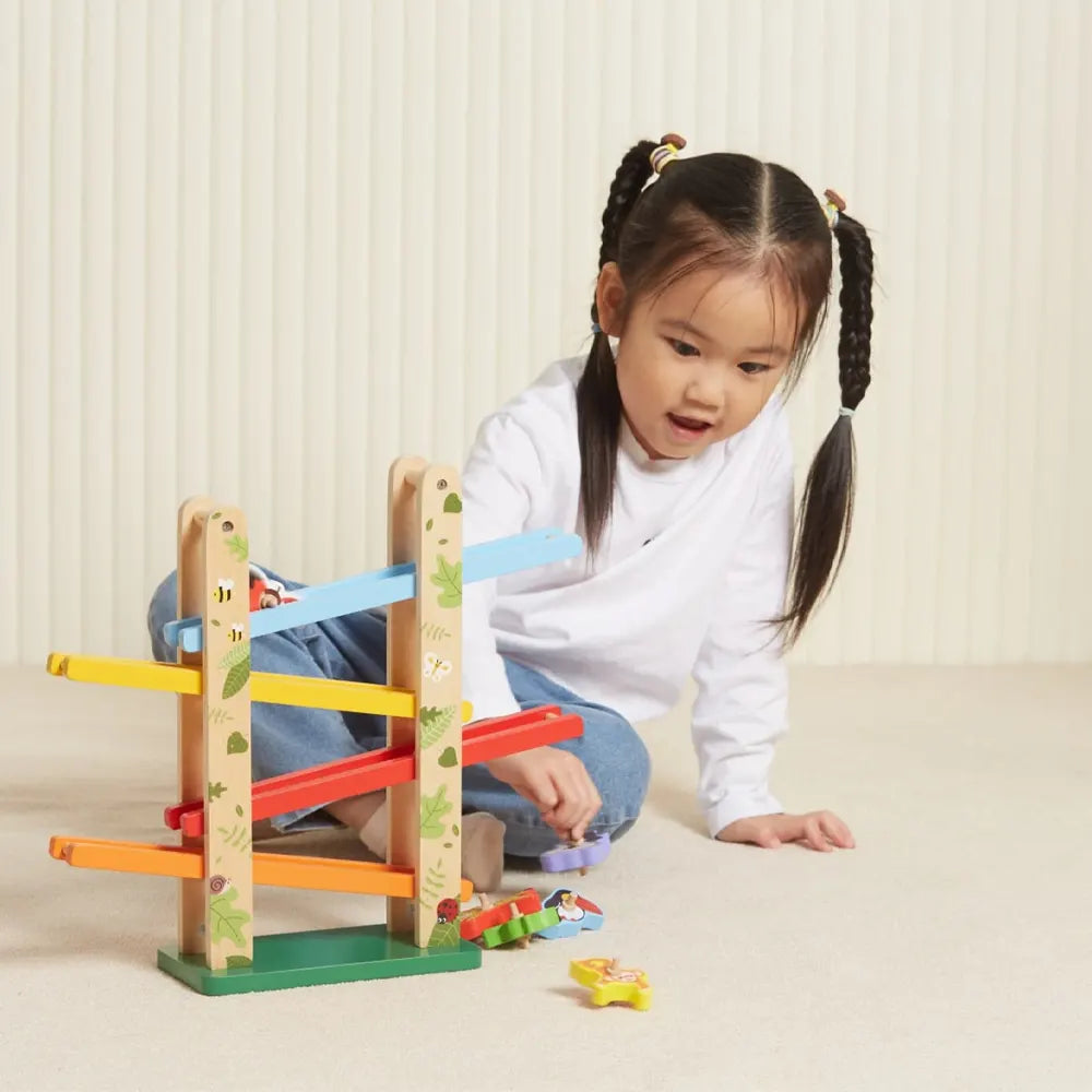Viga Toys Piste de Glissade Animaux de la Jungle – 3A+