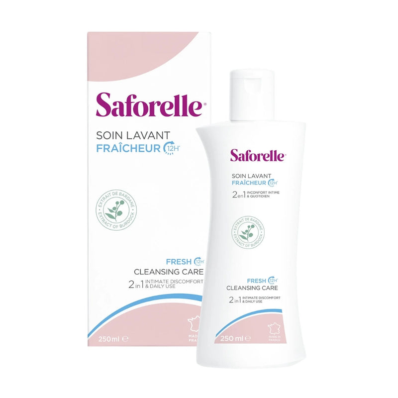 Saforelle Cuidado Limpiador Fresco 2 en 1 - 250 ml