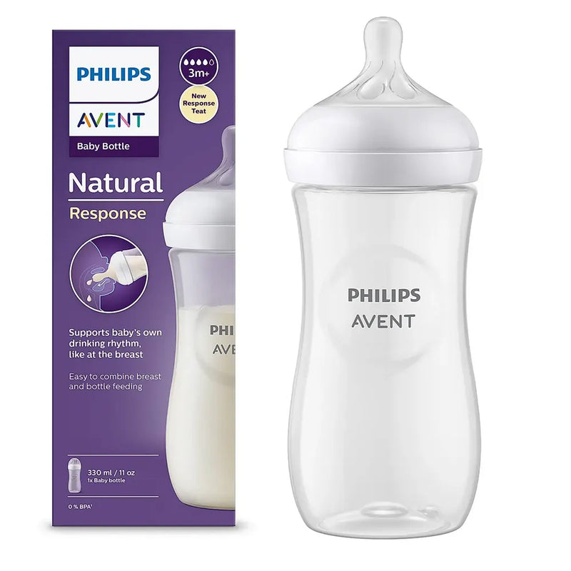Philips Avent Natural Baby Bottle 3M+ - 330ml