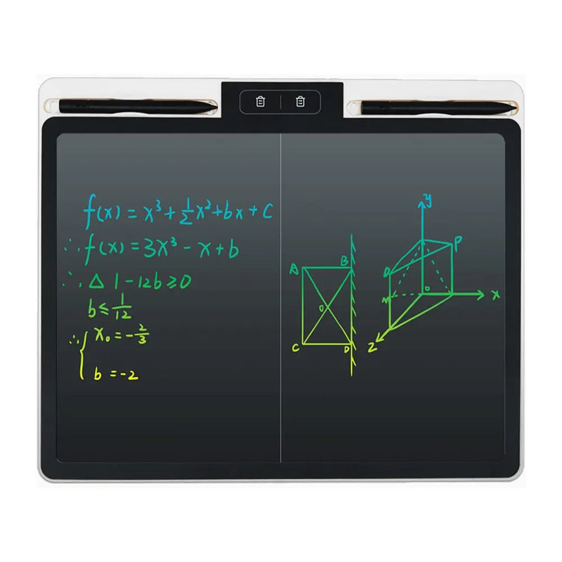 Tableta de Escritura LCD de 16 Pulgadas con Pantalla Compartida y 2 Lápices