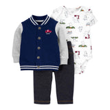 Conjunto de 3 Piezas para Bebé Niño Carter's - Multicolor
