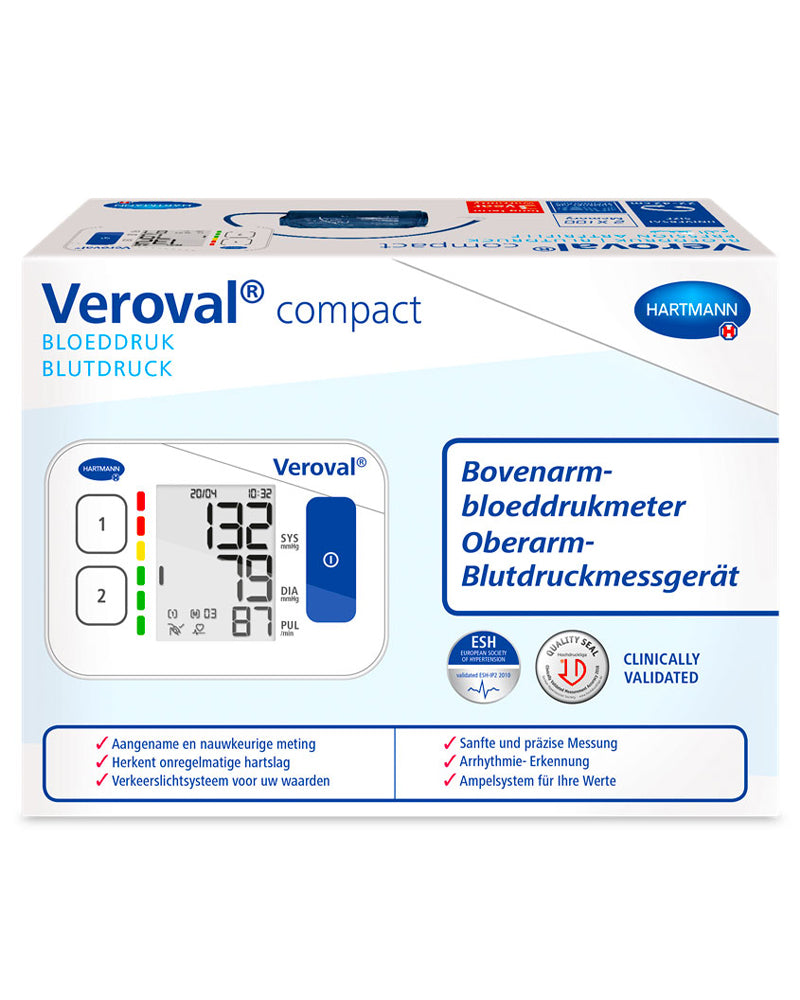 Hartmann Veroval Compact Tensiomètre de Bras