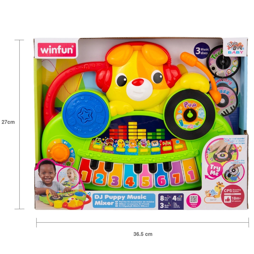 Winfun Table de Mixage DJ Puppy 18M+