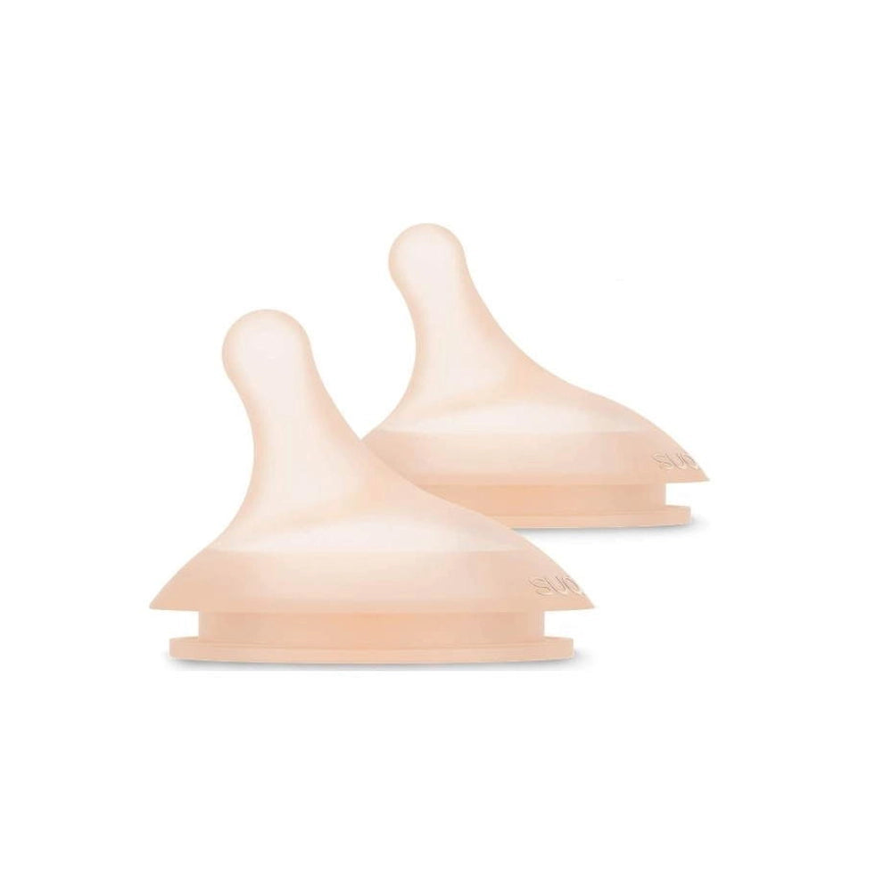 Suavinex Lot de 2 Tétines Zero.Zero - Débit Adaptable