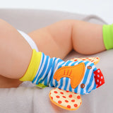 Calcetines y sonajeros de muñeca para bebé – 0M+