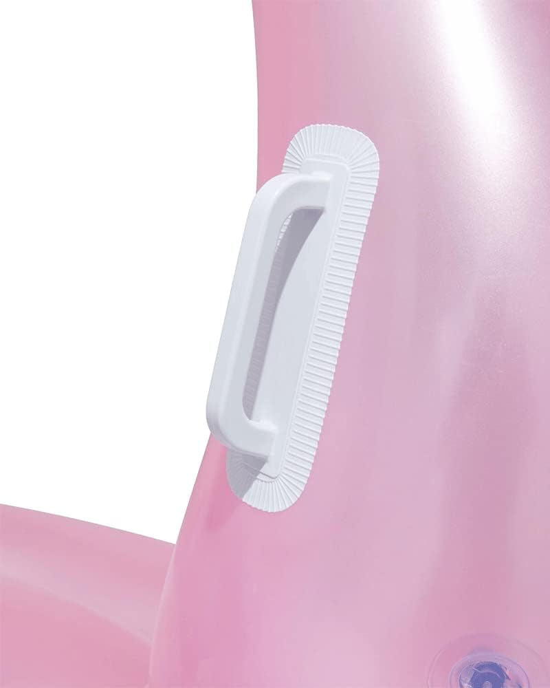 Bestway Bouée Gonflable Chevauchable Flamant Rose
